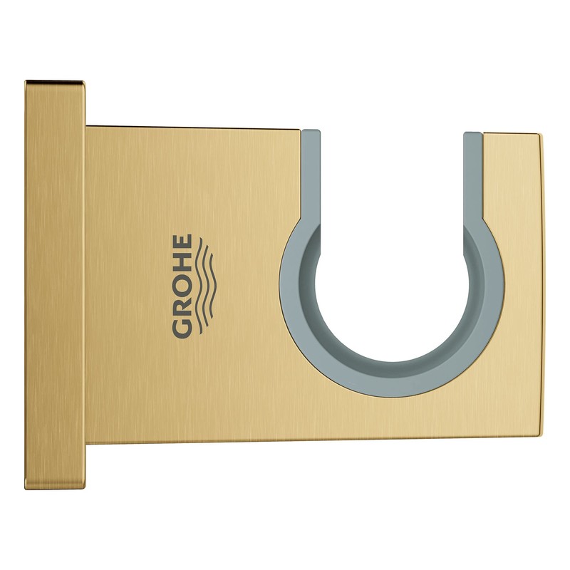 GROHE 27693GN0 Euphoria Cube Hand Shower Holder, Brushed Cool Sunrise