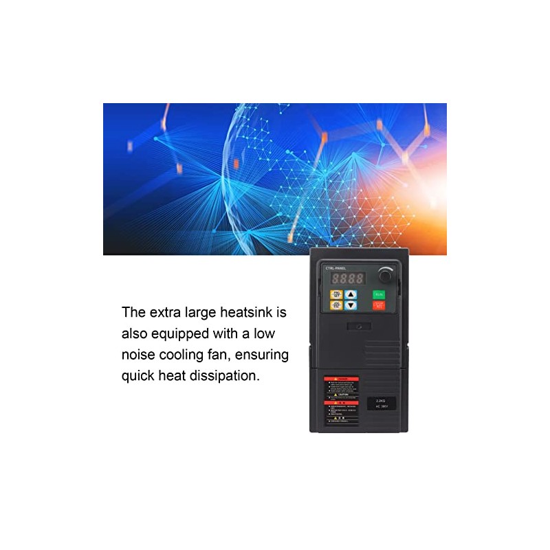 Variable Frequency Drive 1.5 KW, 3-Phase 340-440 V Input, 0-440