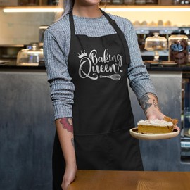 SANDJEST Cooking BBQ Grilling Aprons Gifts for Chef Funny Aprons for Men with Pockets Dad Husband Grandpa Boyfriend