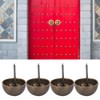 4Pcs Upholstery Nail Round Head Antique Brass Decorative Sofa Furniture