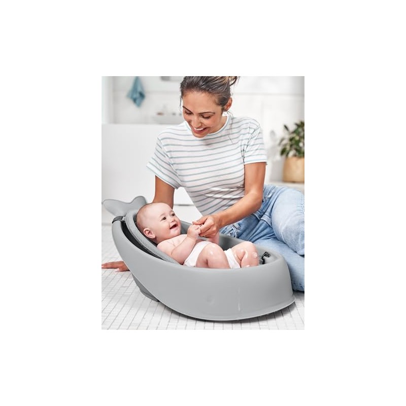 Skip Hop Moby Smart Sling 3-Stage Bathtub - Grey