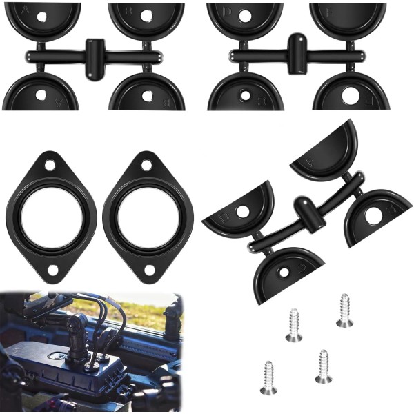 for Kayaks EMS-1001 GridLoc Through Hull Wiring Kits for Device