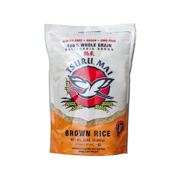 Tsuru Mai, California Brown Rice, 80 oz by Tsuru Ma