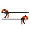 Quick Release Ratchet Bar Clamps for Woodworking (2 Pieces Set