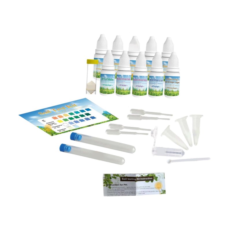 Fenteer Soil Test Kit Soil Tester Easy to Use, PH
