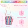 VASCHY Unicorn Lunch Box Bag for Kids, Insulated Reusable Glittery