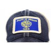 Oregon Flag Patch Trucker Hat, Black