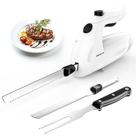KEENSTAR Electric Knife for Carving Meats, Poultry, Bread, Crafting Foam and More