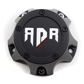 Velocity Wheel Red Dirt Road - RD-7-2, RD-8, RD-12 Matte Flat Black Center Cap Serial Number CBRDR5-2P
