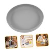 Zerodeko Anti-Spill Plate for Seniors and People with Disabilities, Non-Slip