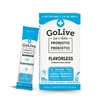 GoLive Prebiotic & Probiotic for Women, Men, Kids. Flavor-Free, Sugar-Free,