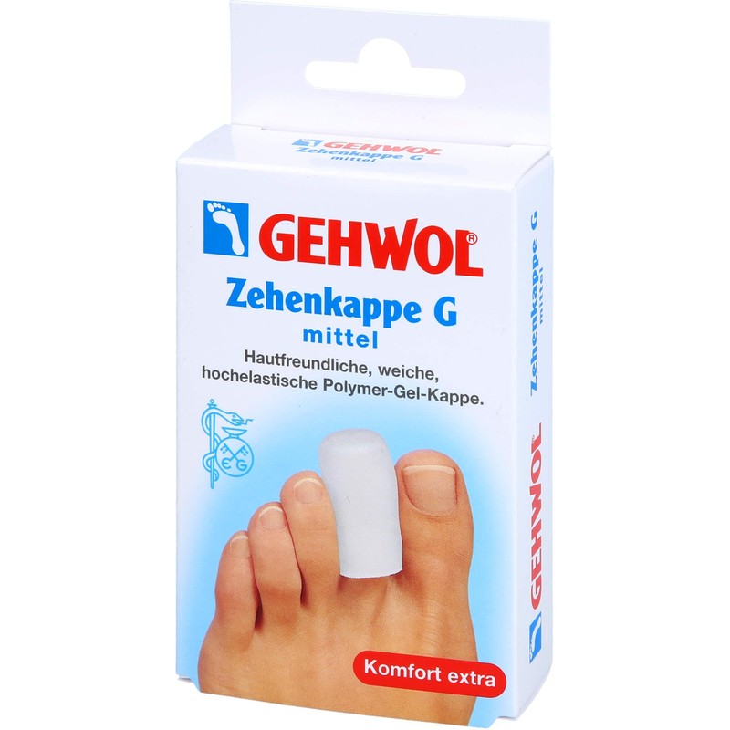 Gehwol Polymer Gel Toe Cap G Medium Pack of 2