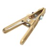 Welding Ground Clamp, 260/300/500A Brass A Shape Earth Clamp for