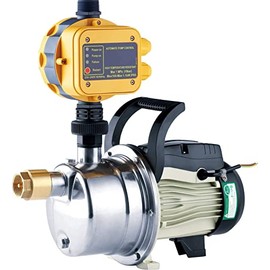 1/2 HP On Demand Household Water Booster Pump Pressure Increase 14GPM 110V Shallow Well Water Pump High Volume Irrigation Pump for Lawn Sprinkler System Self Priming Power Water Pump for Home