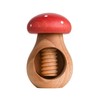 Estika Wooden Nutcracker, Red Toadstool, Nutcracker, Wooden Mushroom, Walnut