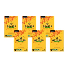 Gevalia Blend Decaf Mild Light Roast K-Cup Coffee Pods, 3.4 Oz (Pack of 6)