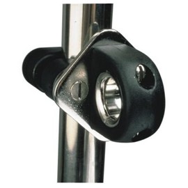Sea Dog Line Stanchion Mount Fairlead with Stainless Insert, Nylon Fairlead with Stainless Steel Insert, Easy Roller Furling Line Routing, Wire Line Use, Black