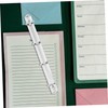Lurrose Notebook Binder 3 Pieces A4 Folder Binder Mechanisms Book