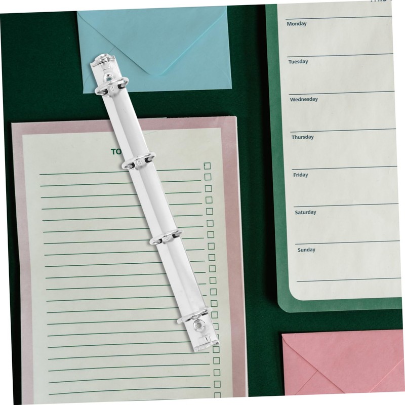 Lurrose Notebook Binder 3 Pieces A4 Folder Binder Mechanisms Book