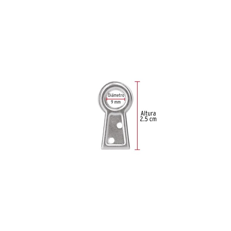 Fiero COLPA-1, Cola de pato #1, 2.5 cm, bolsa 100