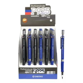 Portaminas Sabonis P925 2mm Con Afilaminas Caja Exhibidor con 24 Piezas