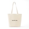 CafePress Laundry Day Tote Bag Natural Canvas Tote Bag, Reusable