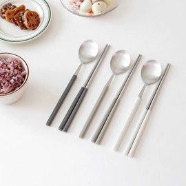 Celebrity Cutlery Kamome Kitchen Color Mood Spoons Chopsticks Cutlery Set / 연예인수저 카모메키친 컬러무드 숟가락 젓가락 수저세트