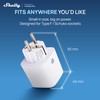 Shelly Plug M Gen3 White - WLAN & Matte Smart