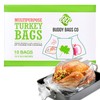 Buddy Bags Co Turkey Oven Bags for Roasting – 10-Pack
