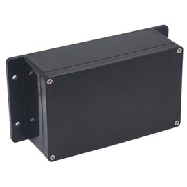 Raculety Project Box IP65 Waterproof Junction Box ABS Plastic Electrical Boxes DIY Electronic Project Case Power Enclosure with Fixed Ear 7.87 x 4.72 x 2.95 inch (200x120x75mm)