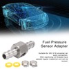 Fuel Pressure Sensor T Fitting Adapter with 2 x Plastic