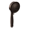 Moen Oil Rubbed Bronze Replacement 4-Function Eco-Performance Handheld Showerhead, 164927ORB