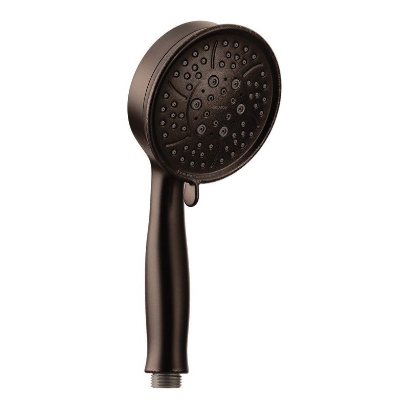 Moen Oil Rubbed Bronze Replacement 4-Function Eco-Performance Handheld Showerhead, 164927ORB