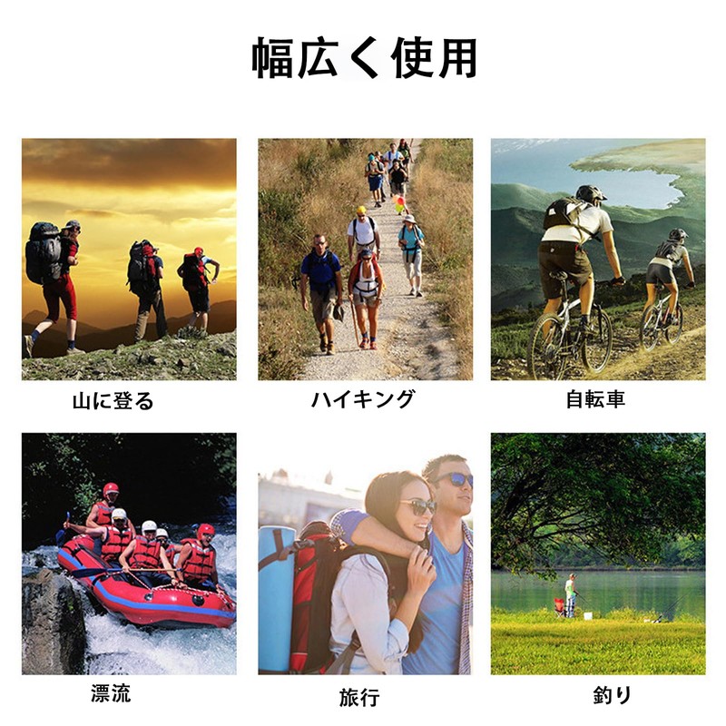 カラビナ 5個セット 小型 Dリング キーホルダー アルミ合金 高強度 多機能登山釦 超軽量 脱落防止