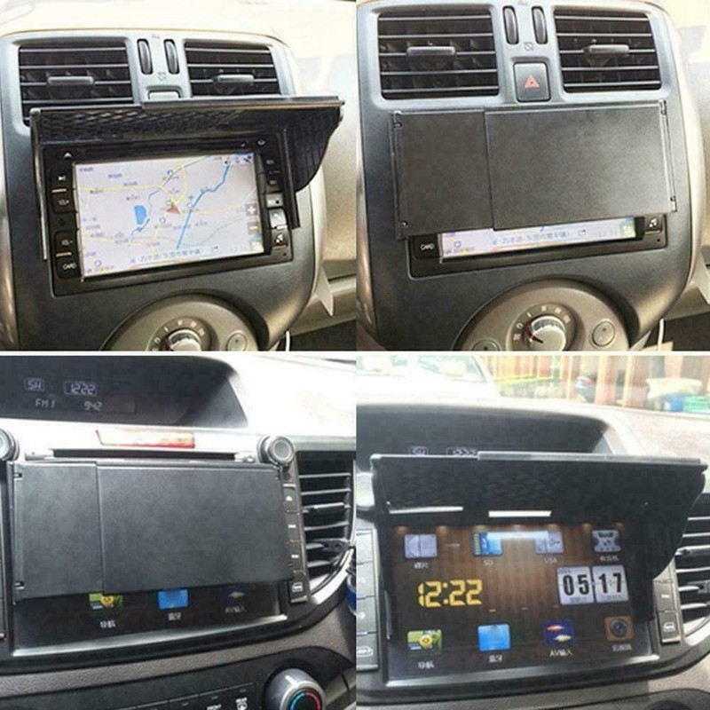 Car Navigation Sun Shade Visor Car Monitor GPS Navigator Sunshade