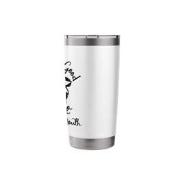 I’ve Got A Good Heart But This Mouth Funny Messy Bun Mother Stainless Steel Insulated Tumbler