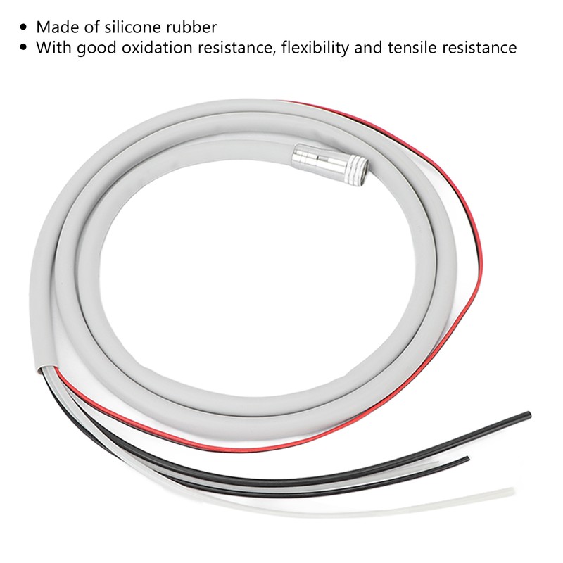 Handpiece Tube 6 Holes Silicone Rubber Flexile High Speed Thickened