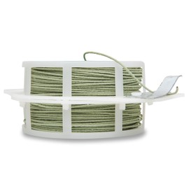 Windhager Trellis Wire Plant Wire Flower Wire Climbing Aid Trellis Wrap Wire Good Hold for Plants Plasticised Green 50 m 06213