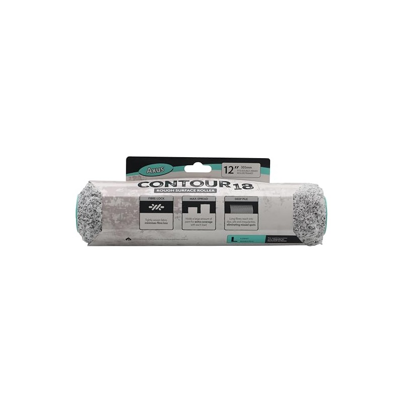 AXUS - 12" Contour 18 Rough Surface Roller Sleeve -
