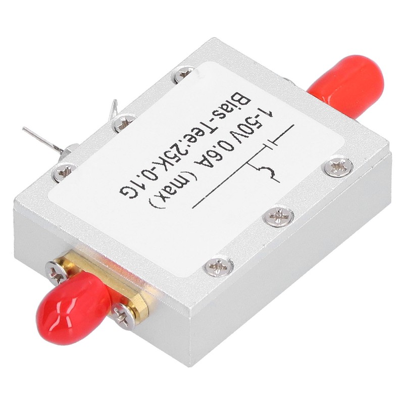 RF Isolated Capacitor Bias Tee Blocker Electronic Components 25K‑100MHz DC