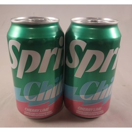 Sprite Chill Cherry Lime Soda - 2 Full 12 oz. Cans