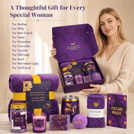 Birthday Gifts for Women, Self Care Spa Gift Baskets Get Well Soon