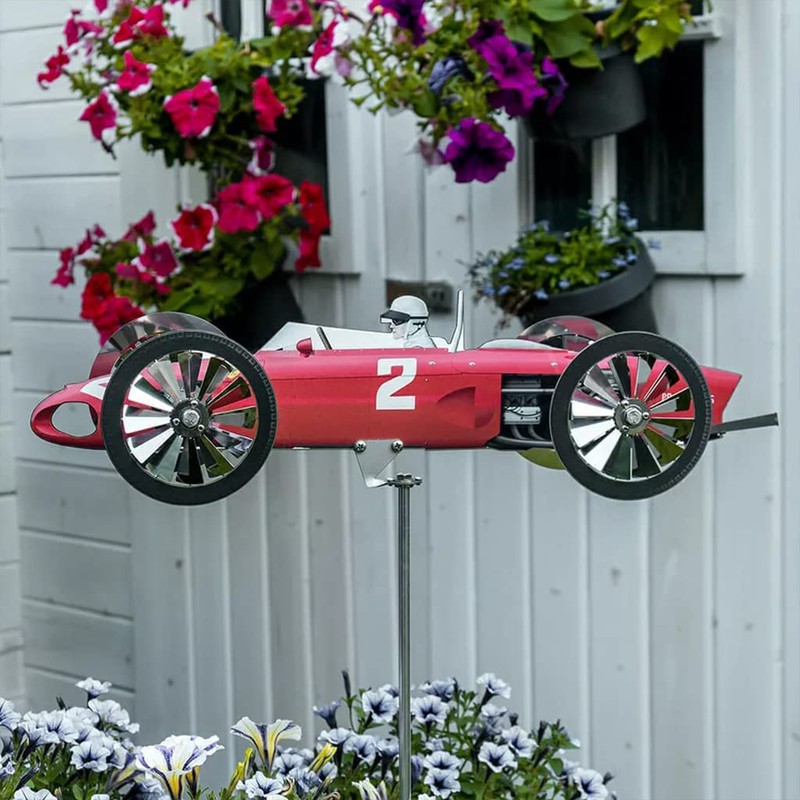Garden Racing Windmill Garden Spinner Decoration Windmill Garden Pinwheels
