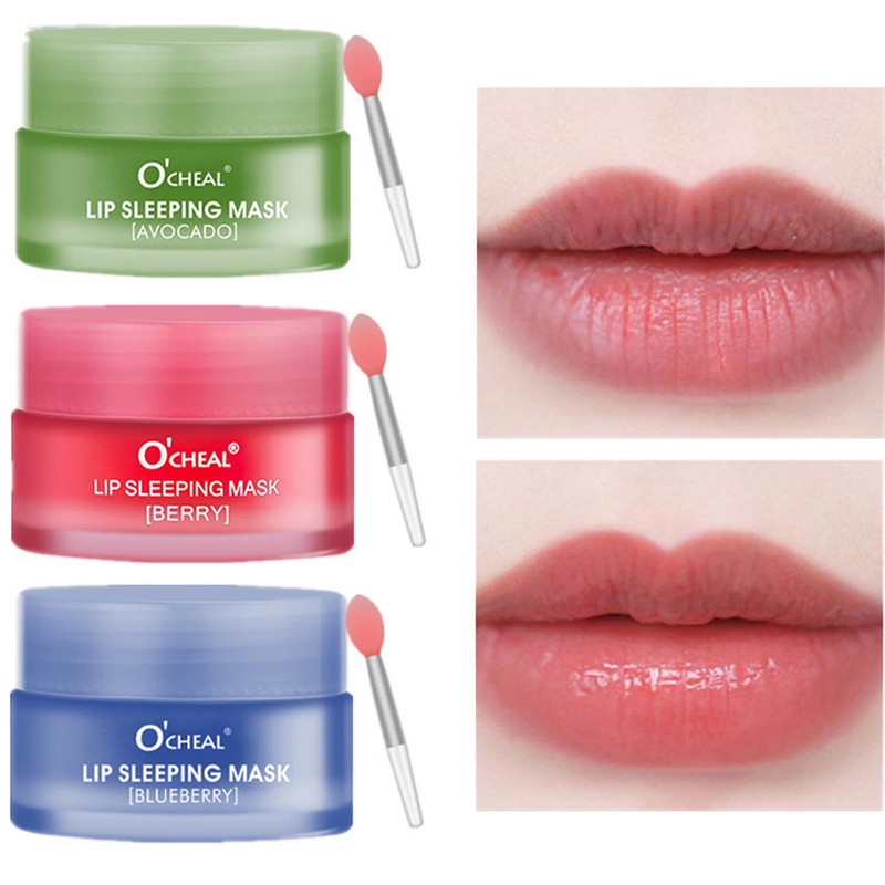 MEICOLY Nourish Hydrating Lip Sleeping Mask,Lip Mask Overnight,Intense Hydration Night