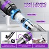 Handheld Vacuum Cordless Rechargeable 2-Speed Modes| 3-in-1 Portable Cordless Vacuum