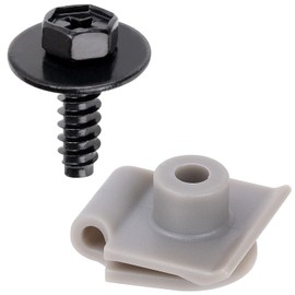 OAUTOO 20Sets Front Bumper Retainer Nut with Screw Kit C274-50-133, 9CF6-00-516B for Mazda Mazda 2 3 5 6 CX-3 CX-30 CX-5 CX-50 CX-7 CX-9 MX-30 MX-5 Miata 2010-On