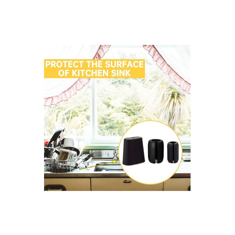 30 PCS Rubber Feet for Sink Grid Kitchen Sink Rack