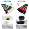 MVEQRRN Boars Hair Ultra Soft Detailing Brushes Set, 4 Pcs