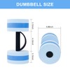 UNAOIWN Water Dumbbells Water Aerobics Set for Pool Fitness Exercise