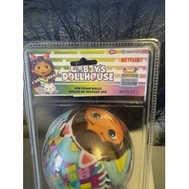 Gabbydollhouse 3-Pack Foam Balls, Multicolored, 3 Pieces